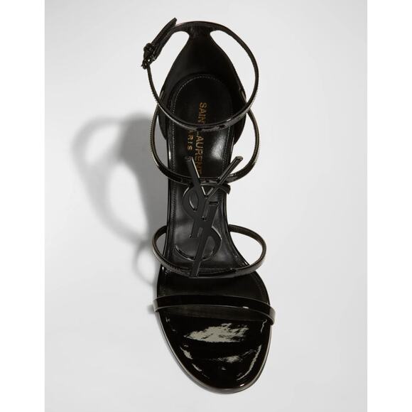 Saint Laurent Shoes - NWT Saint Laurent Cassandra 100 YSL Patent Leather Sandals Size 39.5/US 9.;5